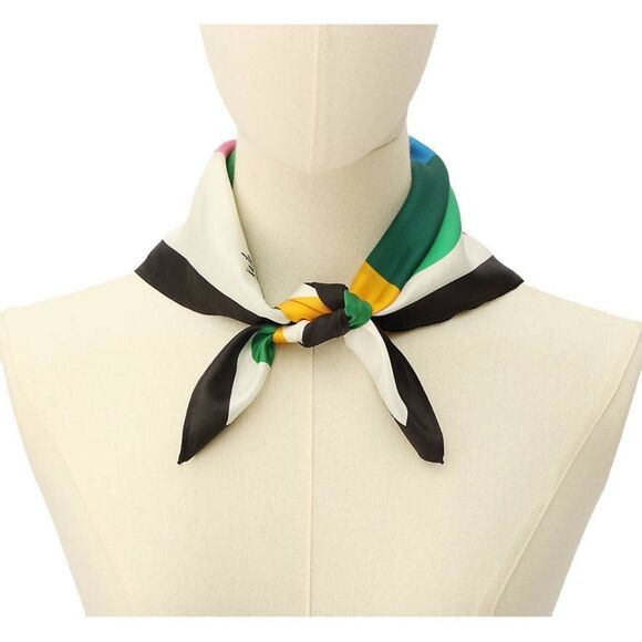 NWT Kate Spade printed silk scarf 20.5 x 20.5 - Picture 6 of 9